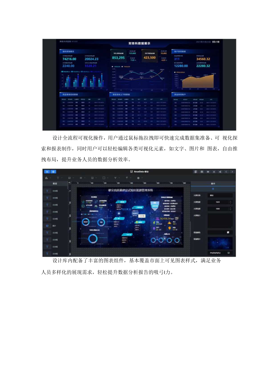 LeaRun低代码开发平台赋能企业快速落地BI大屏.docx_第2页