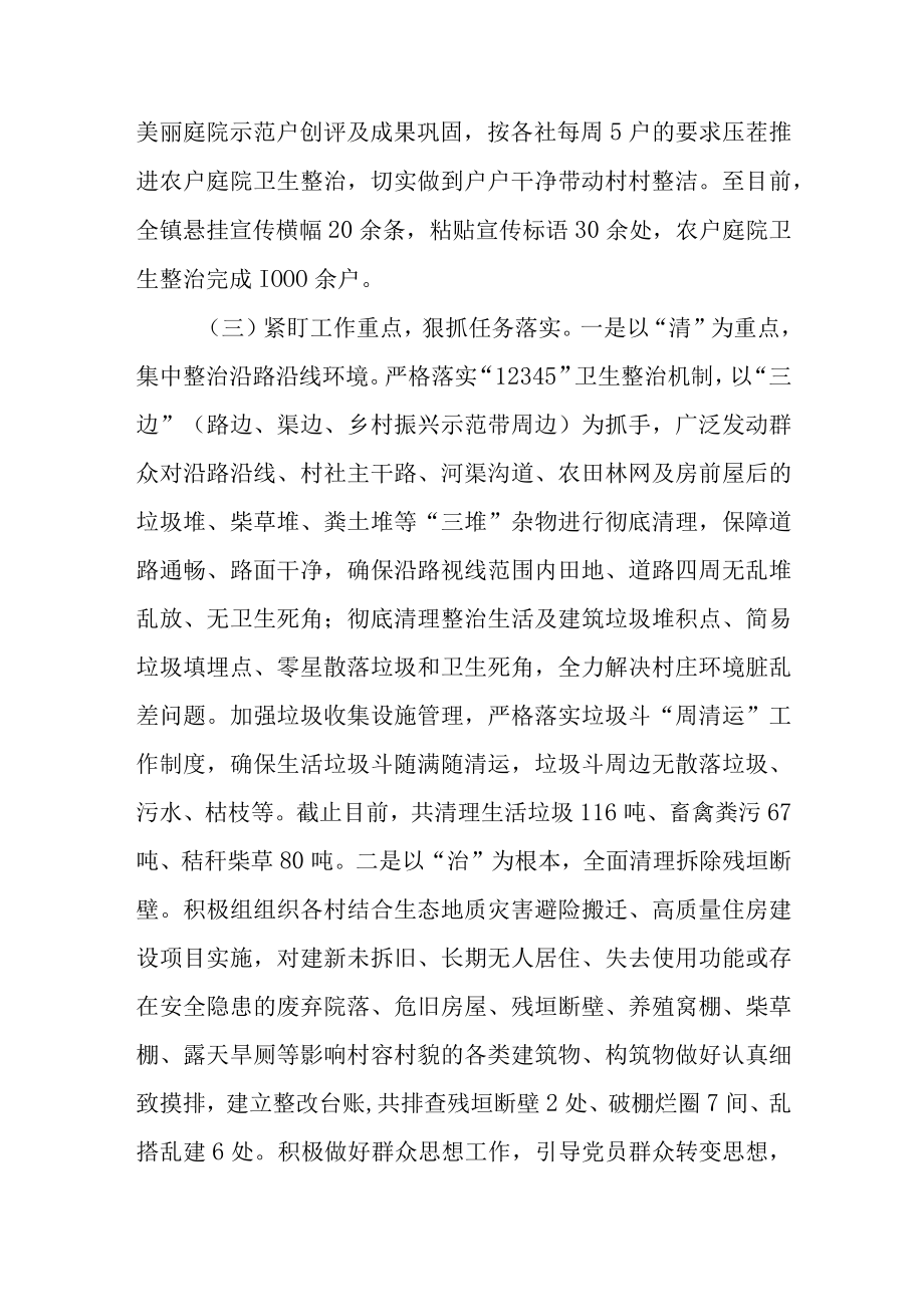 XX镇农村人居环境整治集中攻坚月专项行动工作总结.docx_第2页