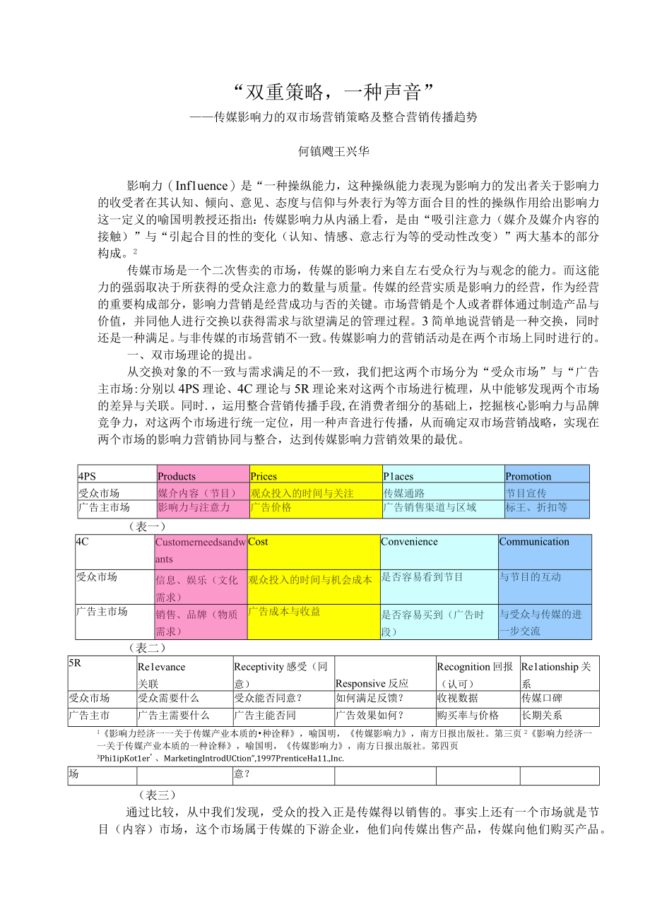 传媒影响力的双市场营销策略及趋势.docx_第2页