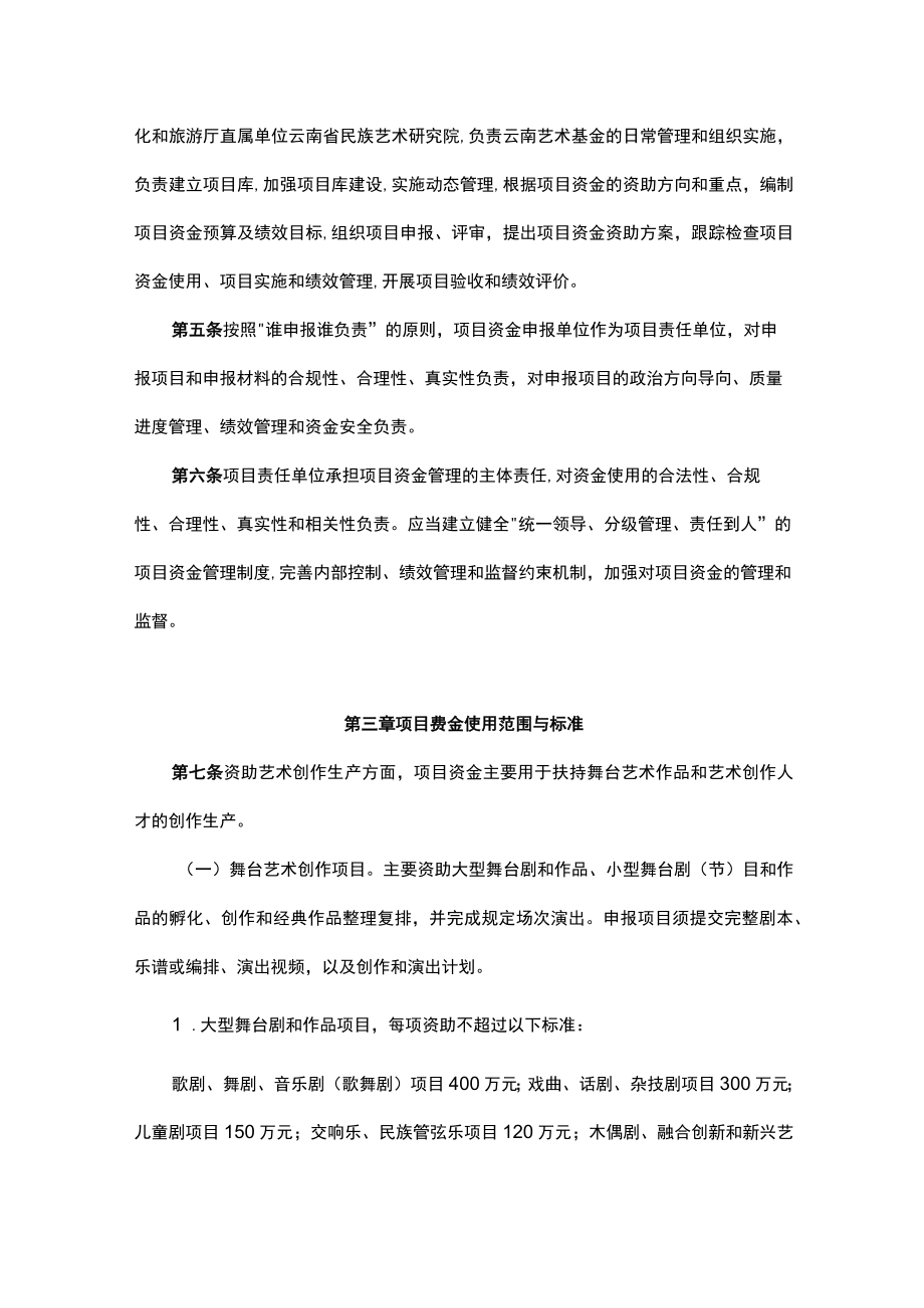 云南艺术基金项目资金管理办法试行.docx_第2页