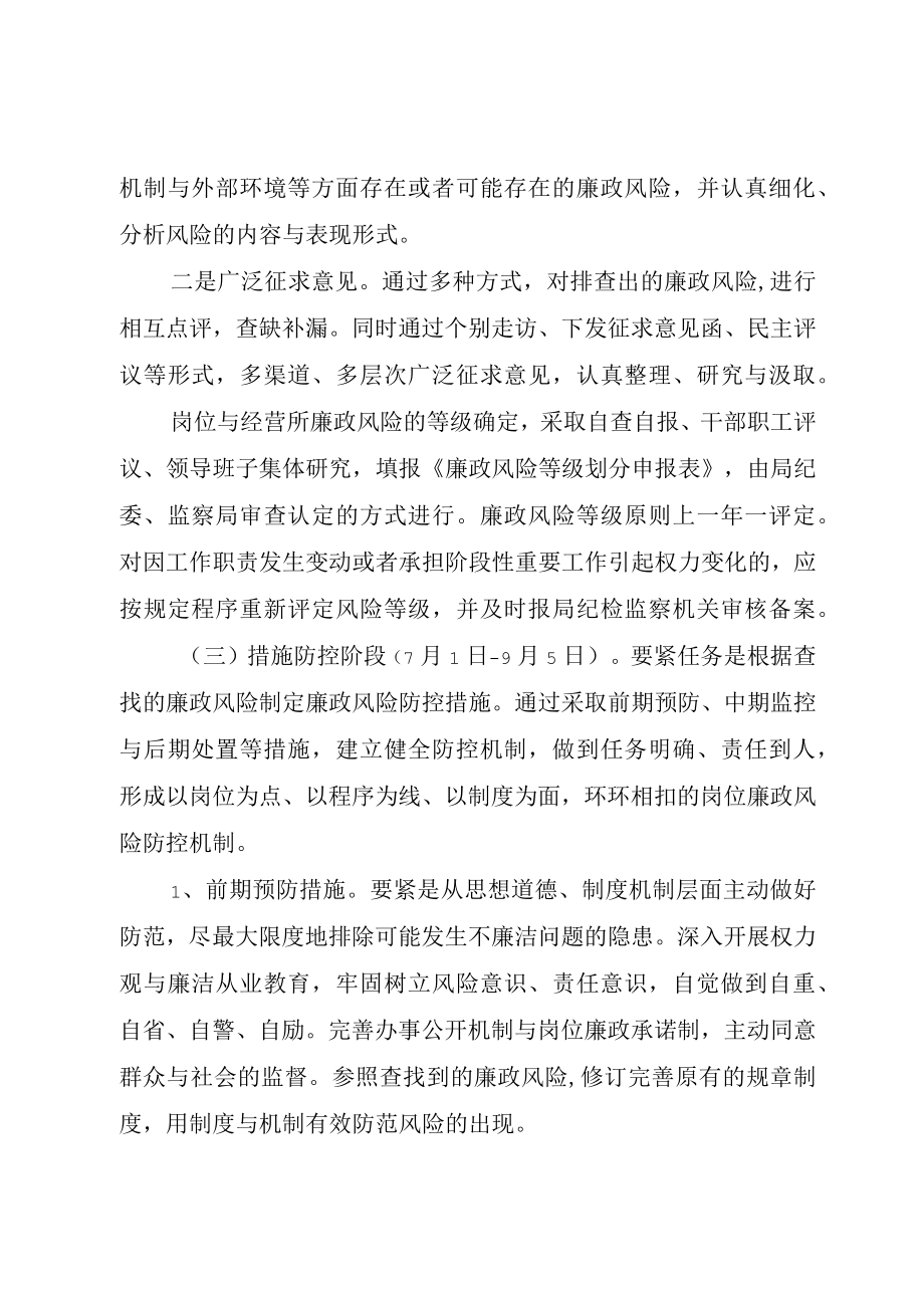 XX县环保局廉政风险防控机制建设实施方案.docx_第3页