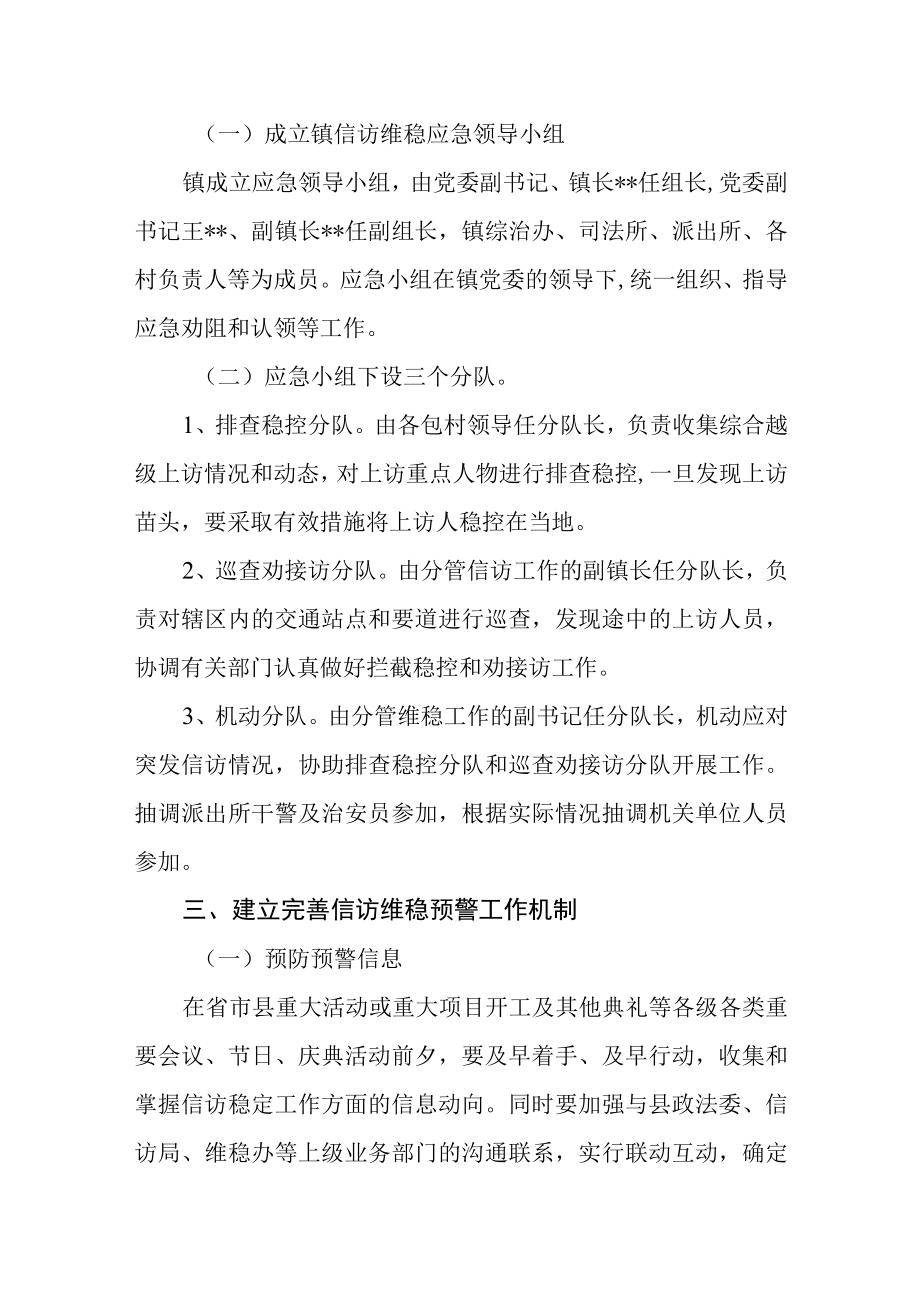 信访维稳工作应急预案.docx_第2页