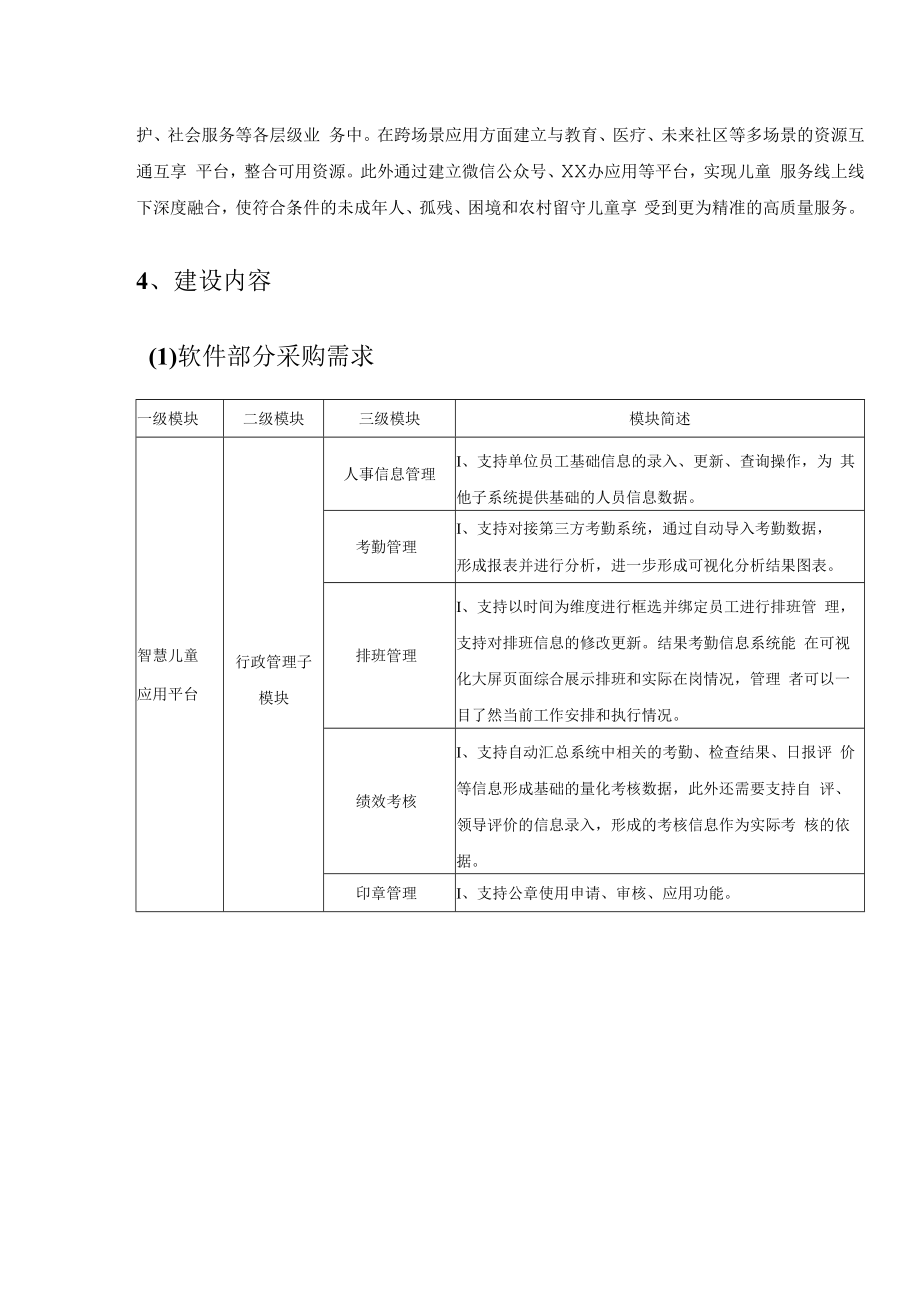 XX市儿童福利院智慧管理综合信息应用平台项目需求.docx_第2页