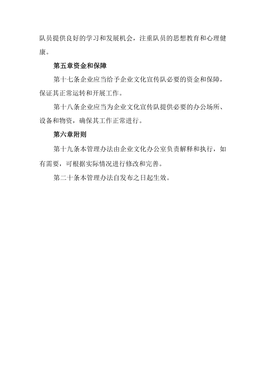 企业文化宣传队管理办法.docx_第3页