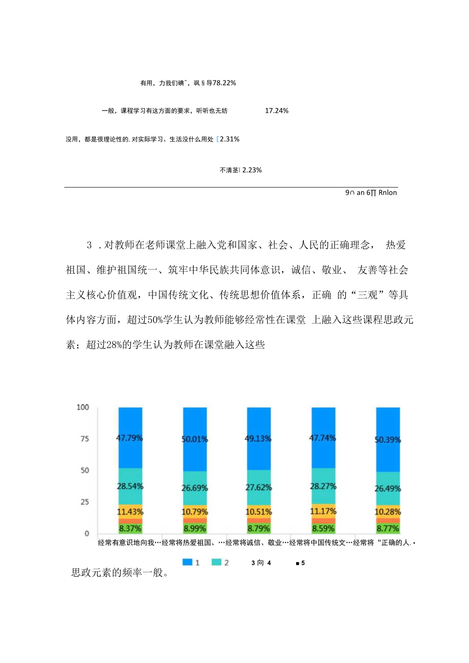 XX民大课程思政教学情况调查报告.docx_第3页