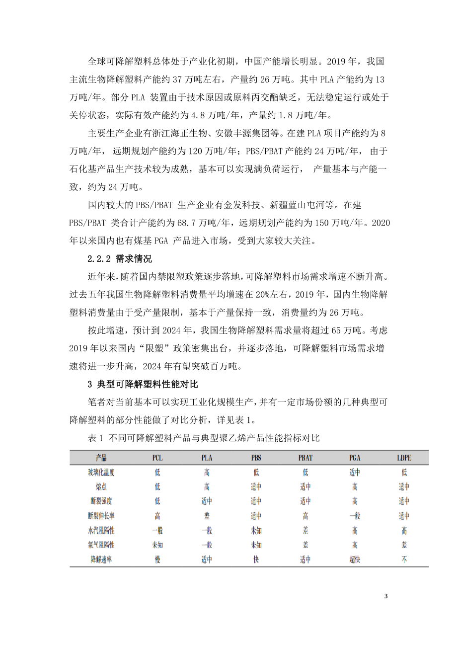 生物可降解塑料市场现状及前景.doc_第3页