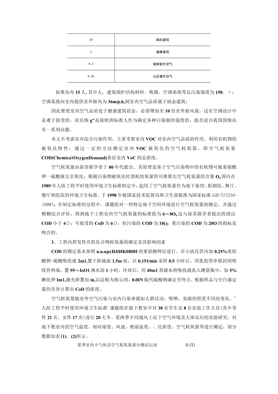 影响地下建筑内空气品质的VOC特性与评估.docx_第3页