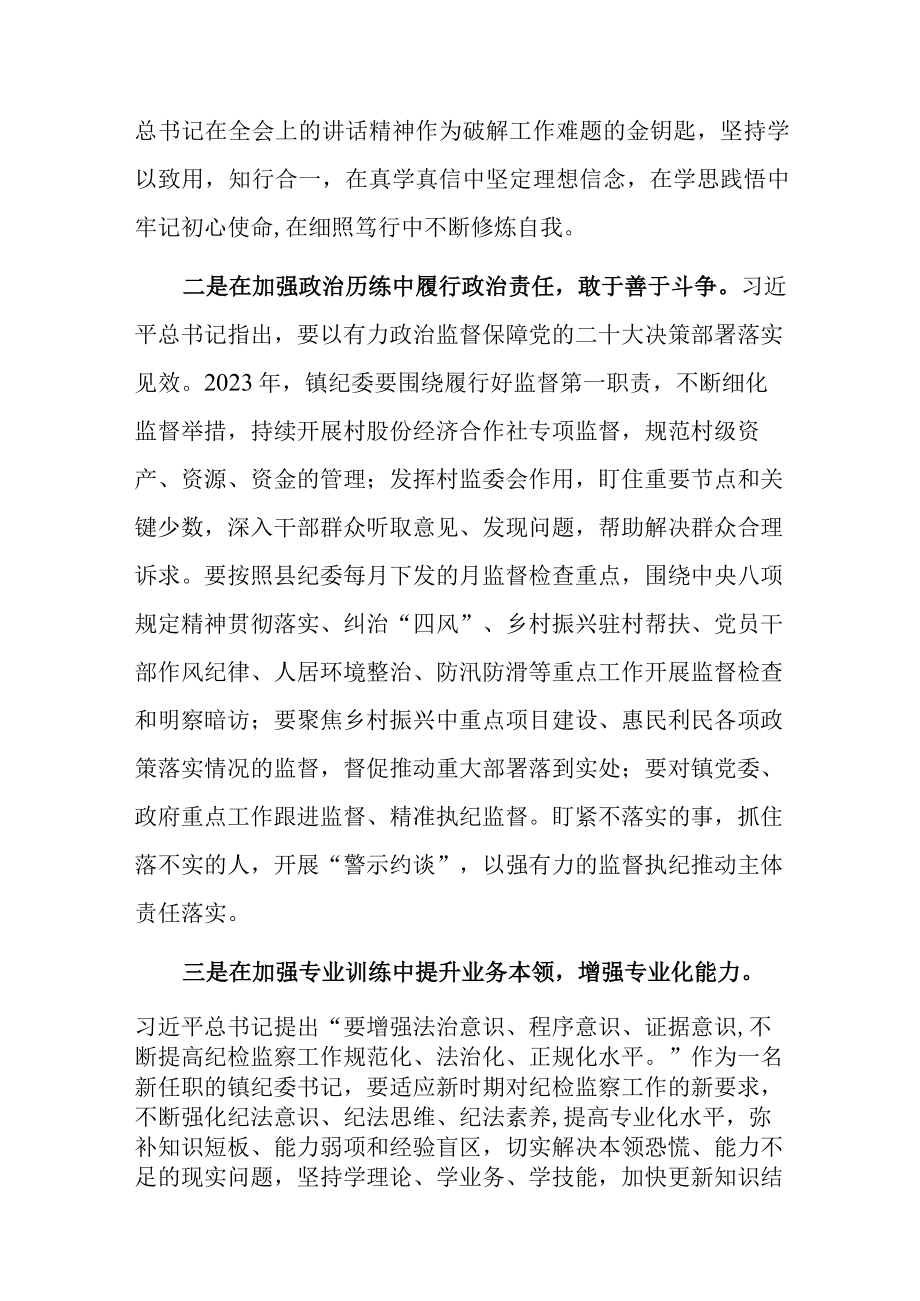 学习二十届中央纪委二次全会精神心得体会研讨发言共六篇.docx_第2页