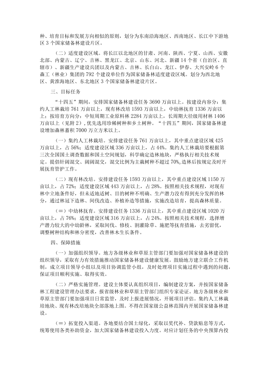 十四五国家储备林建设实施方案国家储备林建设管理办法试行.docx_第2页