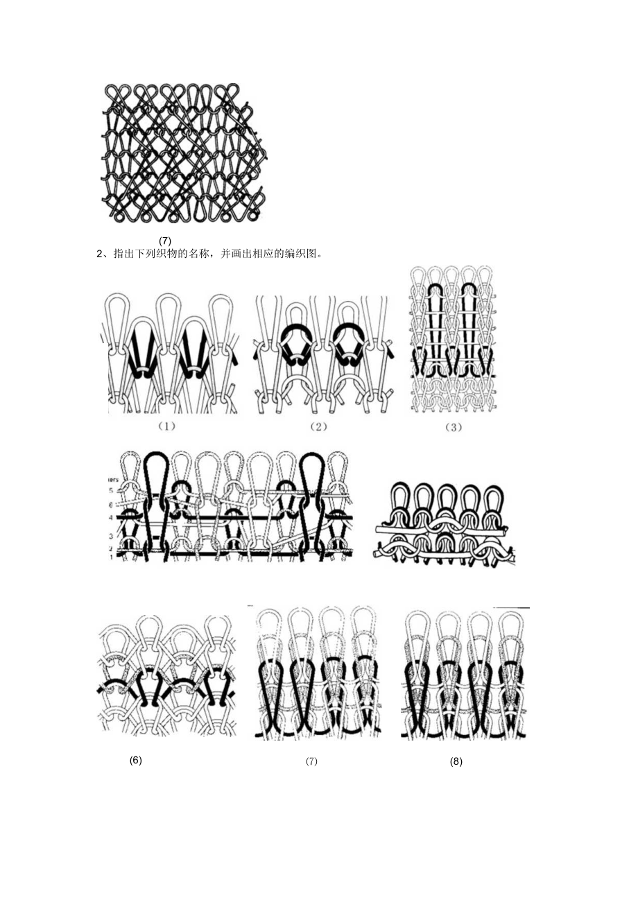 大学科目针织学纬编作业习题.docx_第3页