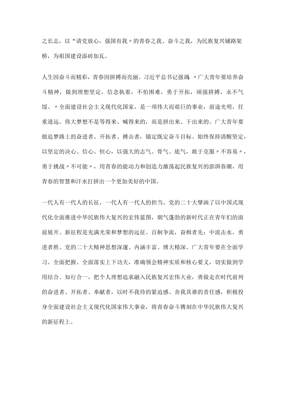 学习二十大报告心得体会发言材料4篇.docx_第2页