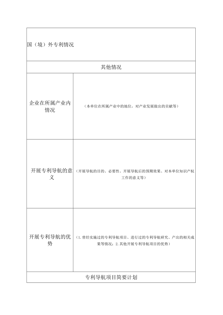 营口市企业运营类专利导航项目申报书.docx_第3页