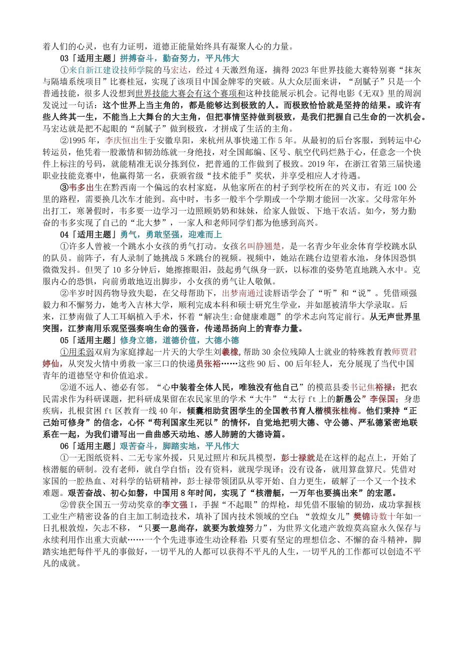 人民日报经典人物素材第一弹19个事例丰富你的素材库.docx_第2页