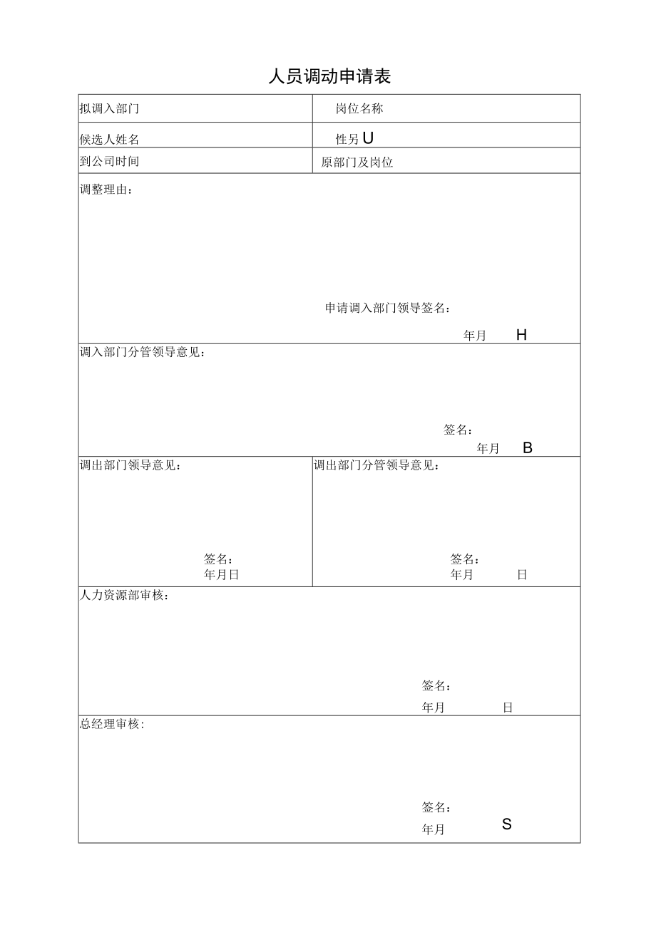 人员调动申请表.docx_第1页