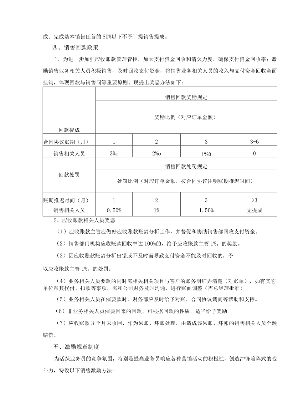 企业管理资料范本饮品类销售提成管理制度.docx_第2页