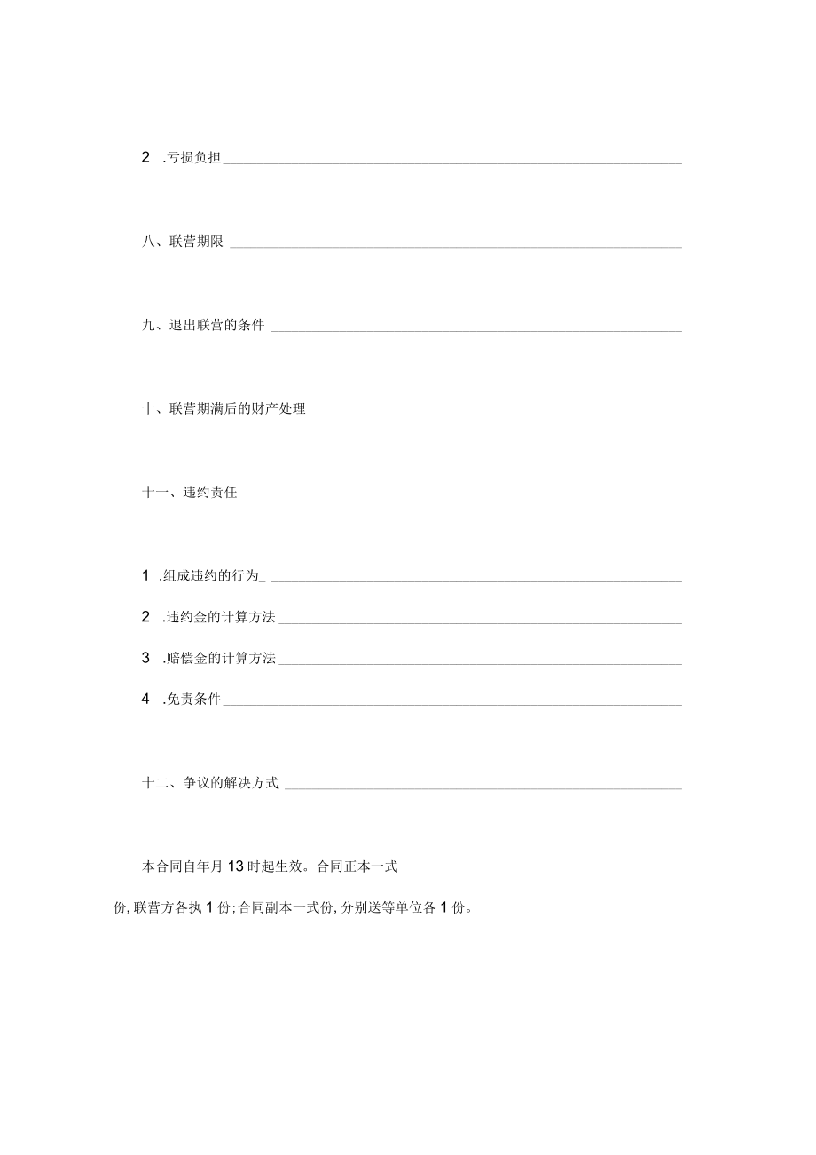 合伙型联营合同(doc4).docx_第3页