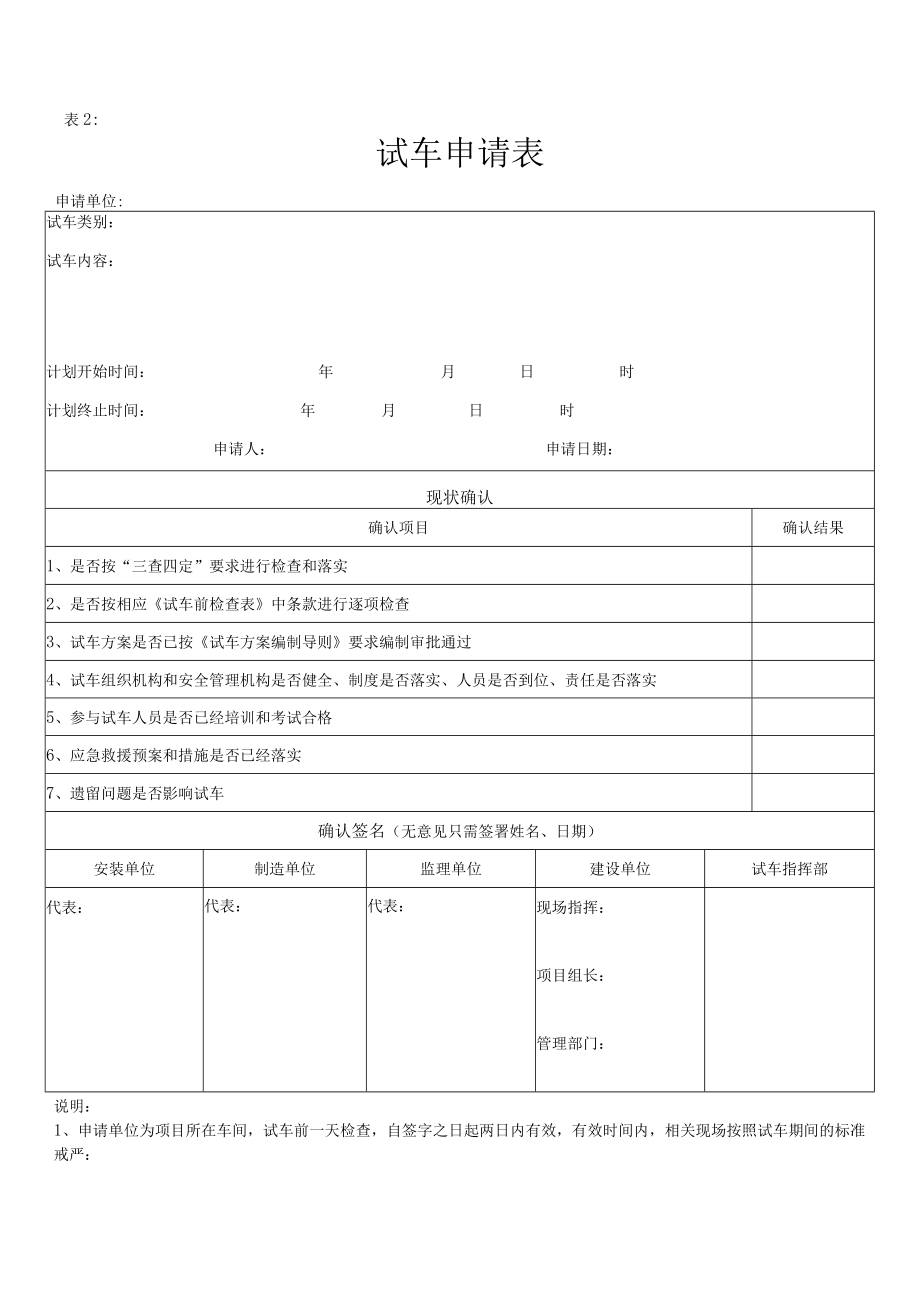 化工试车记录表格.docx_第2页