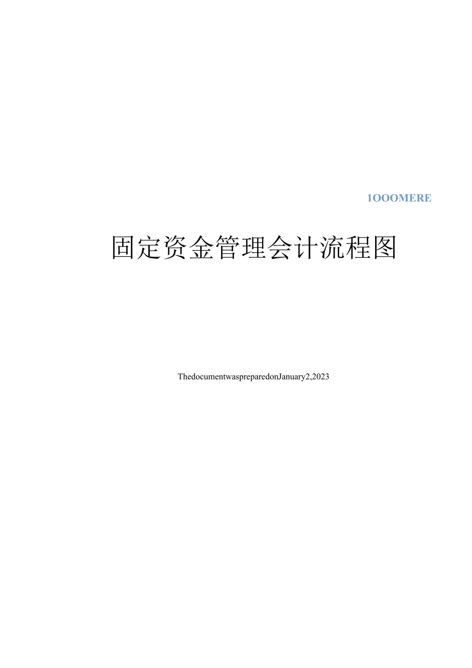 固定资金管理会计流程图.docx_第1页