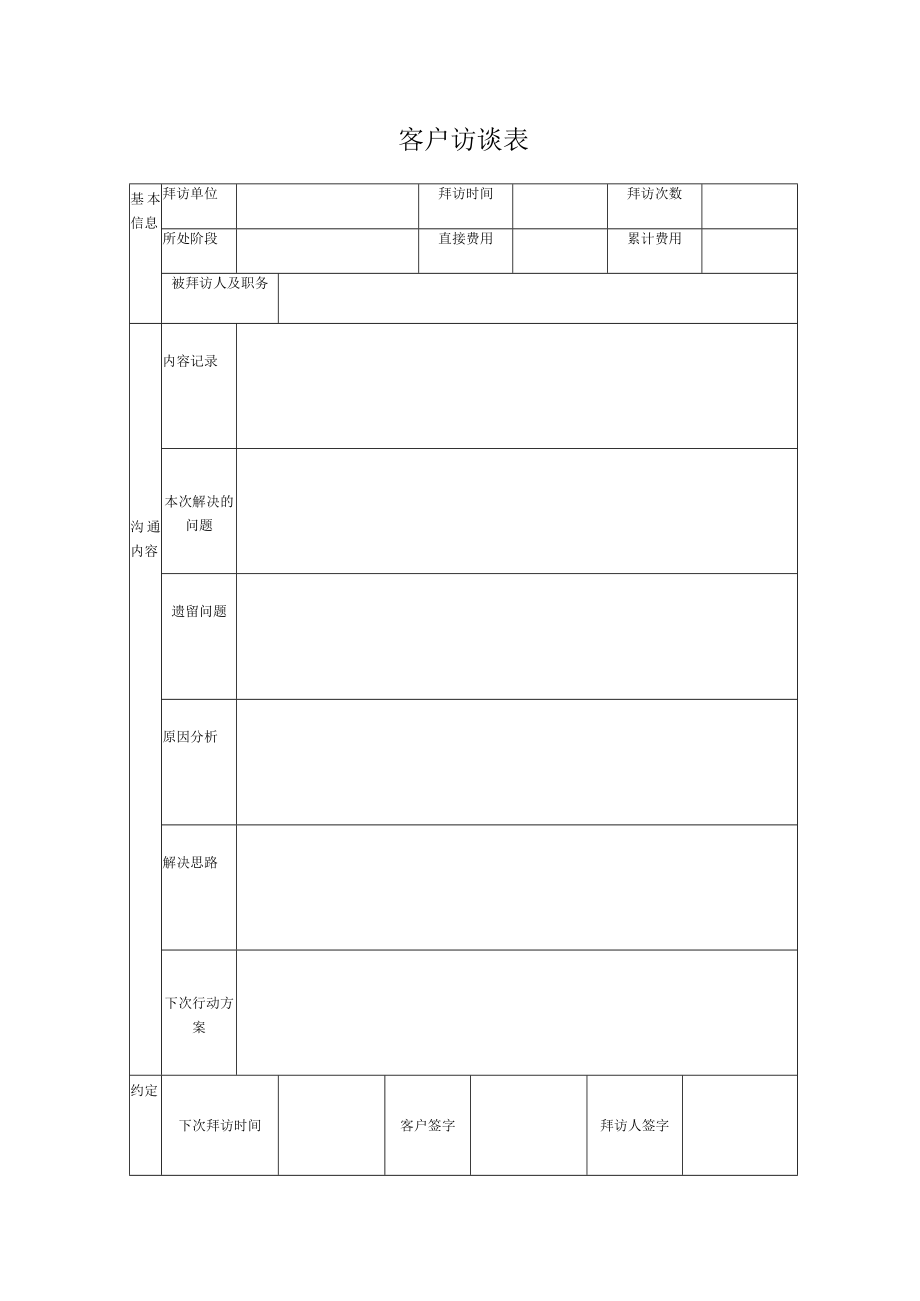 客户访谈表格.docx_第1页