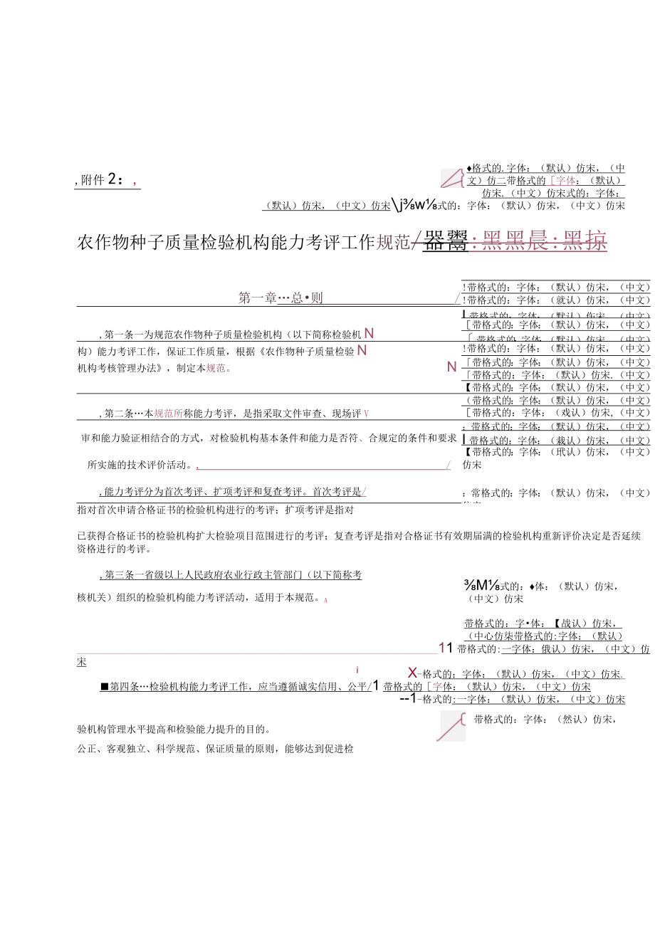 农作物种子质量检验机构能力考评工作规范.docx_第1页