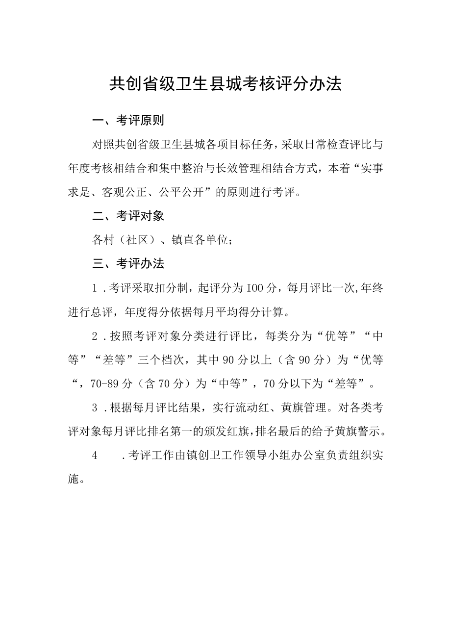 共创省级卫生县城考核评分办法.docx_第1页