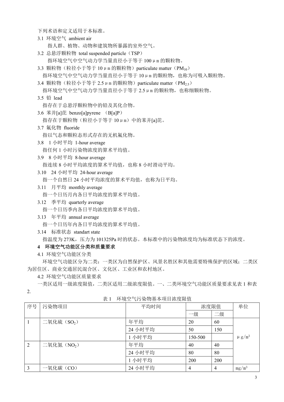 环境空气质量标准 GB 3095-2012.doc_第3页