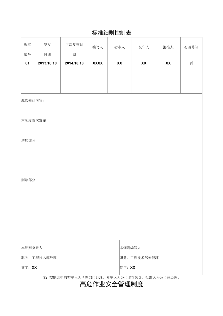 某发电企业 高危作业安全管理制度.docx_第2页