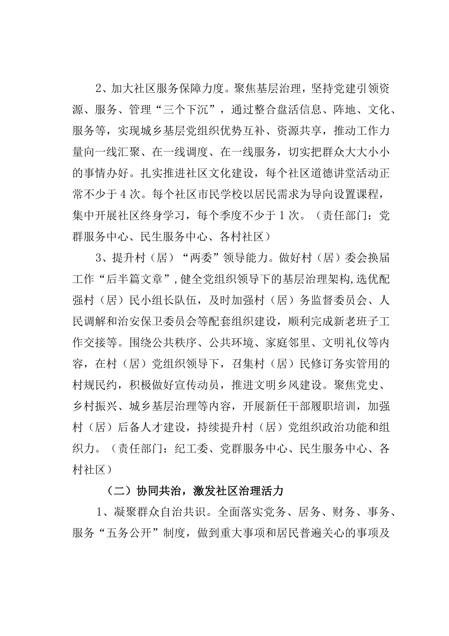 某某经济开发区社区治理创新工作计划.docx_第2页