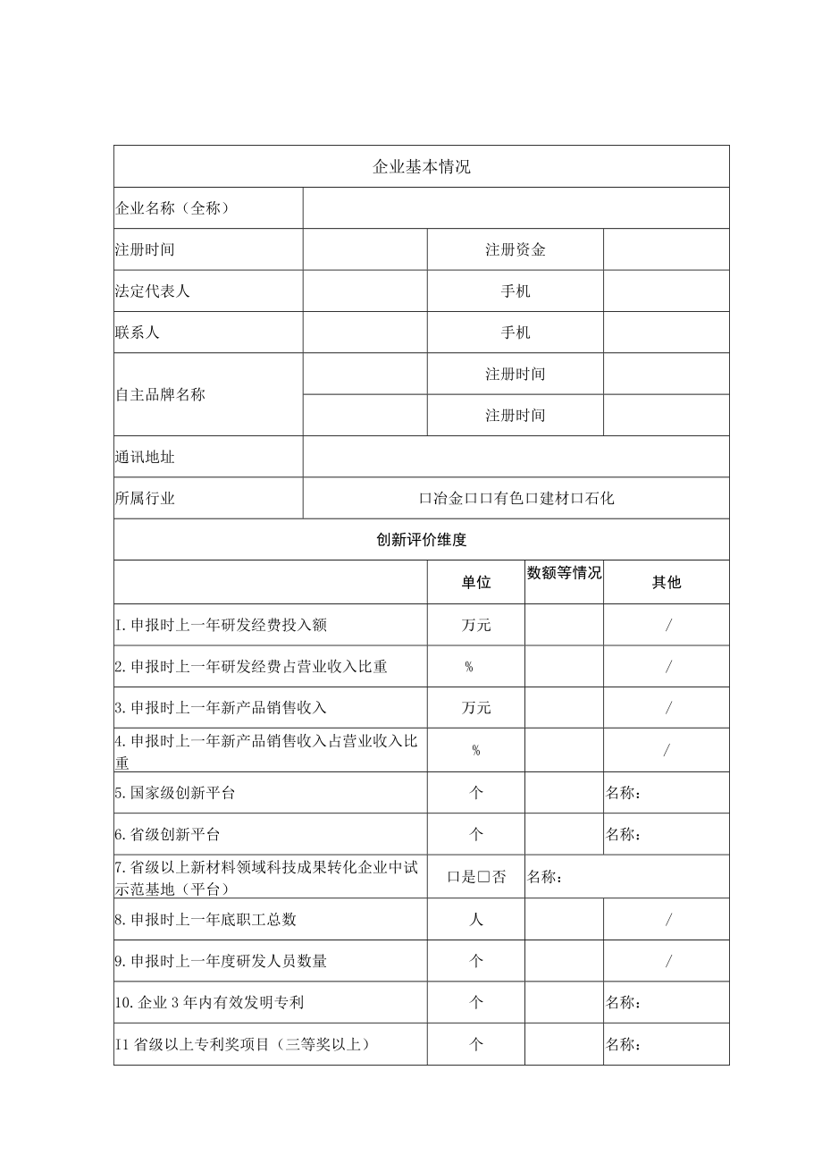 湖南省原材料工业三品标杆企业申报书自评材料提纲.docx_第3页