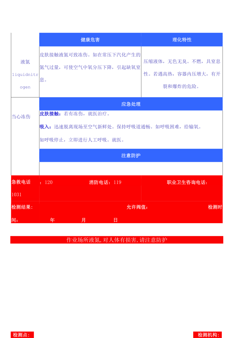 职业病危害告知卡—液氮.docx_第1页