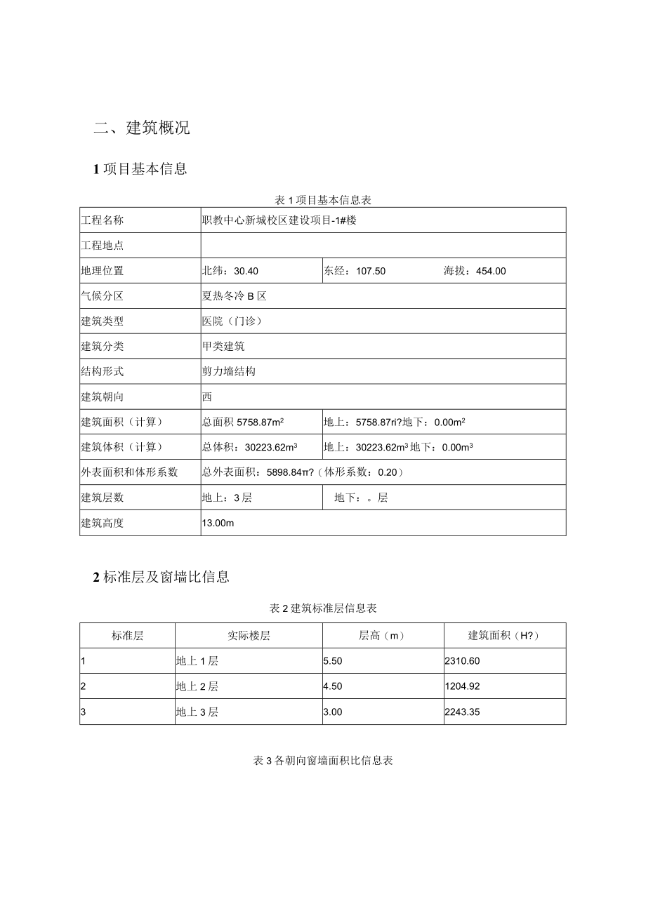 职教中心新城校区建设项目1楼运行阶段碳排放计算分析报告书.docx_第2页