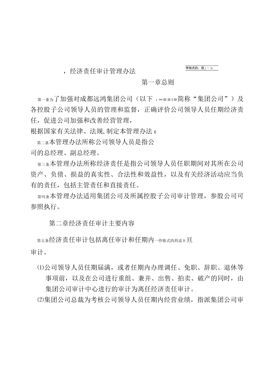 经济责任审计管理制度(doc 5页).docx_第1页