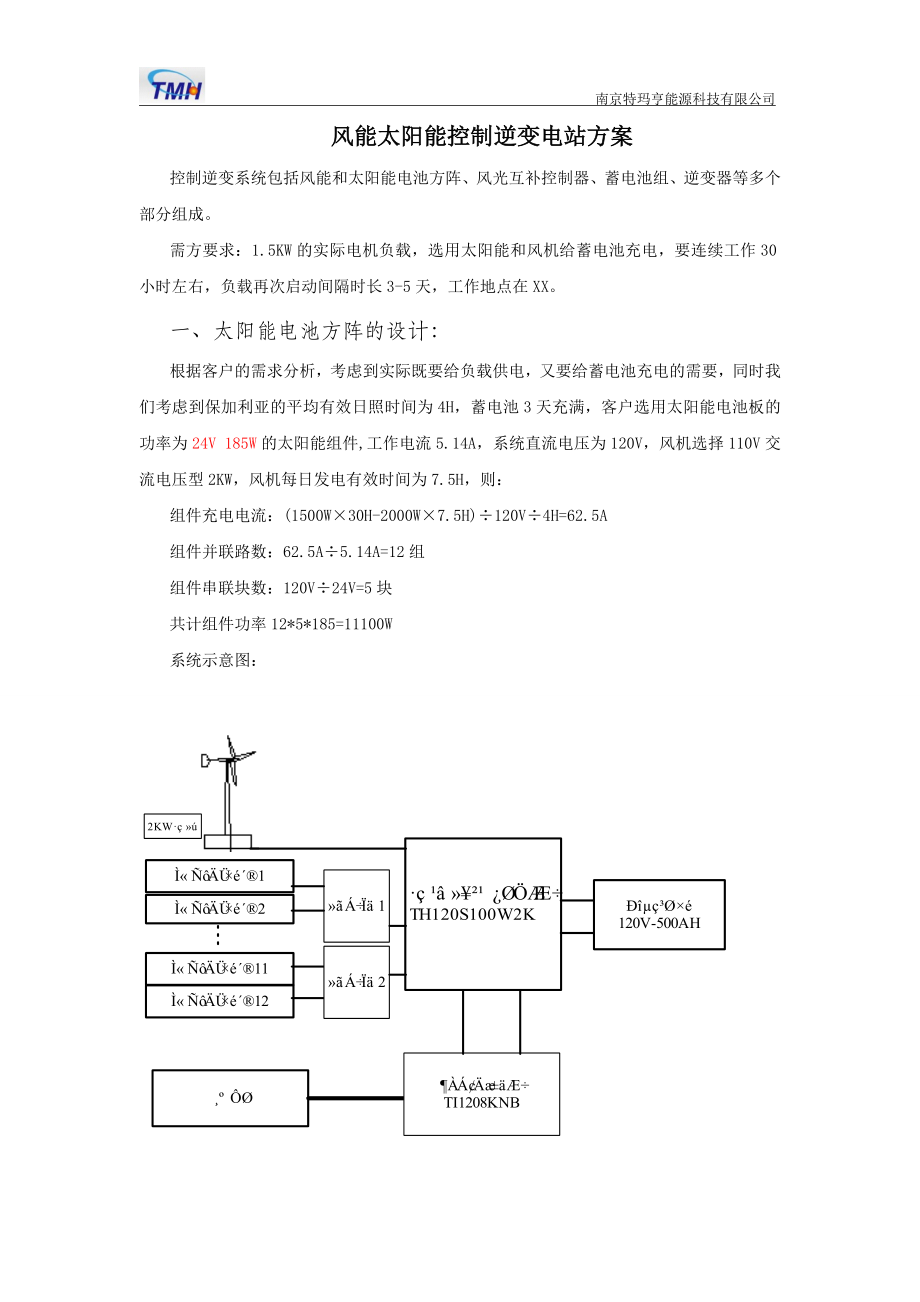 10KW风光互补离网型电站.doc_第2页