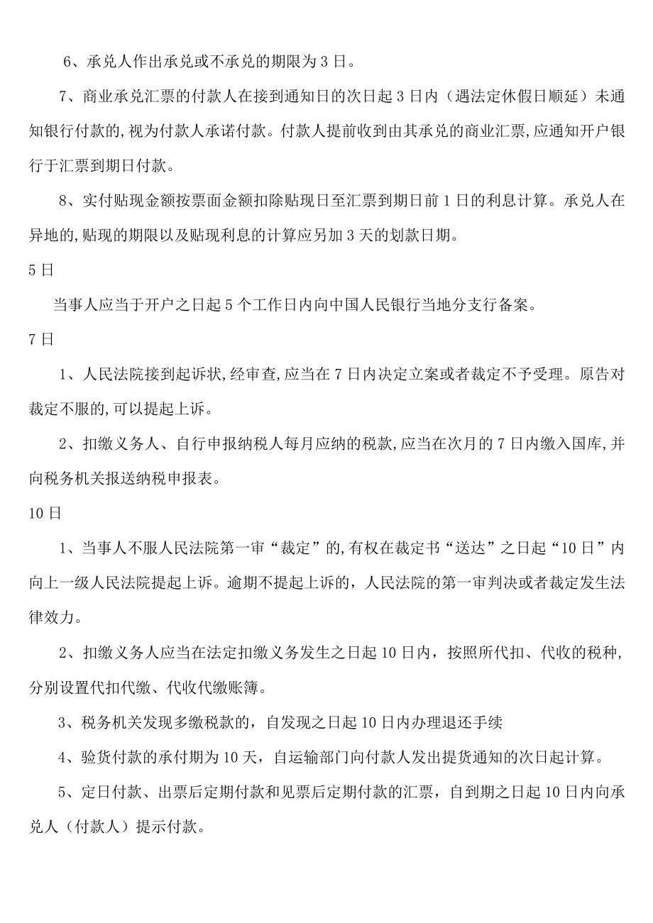 经济法关于时间的归类与总结(doc 10页).docx_第2页