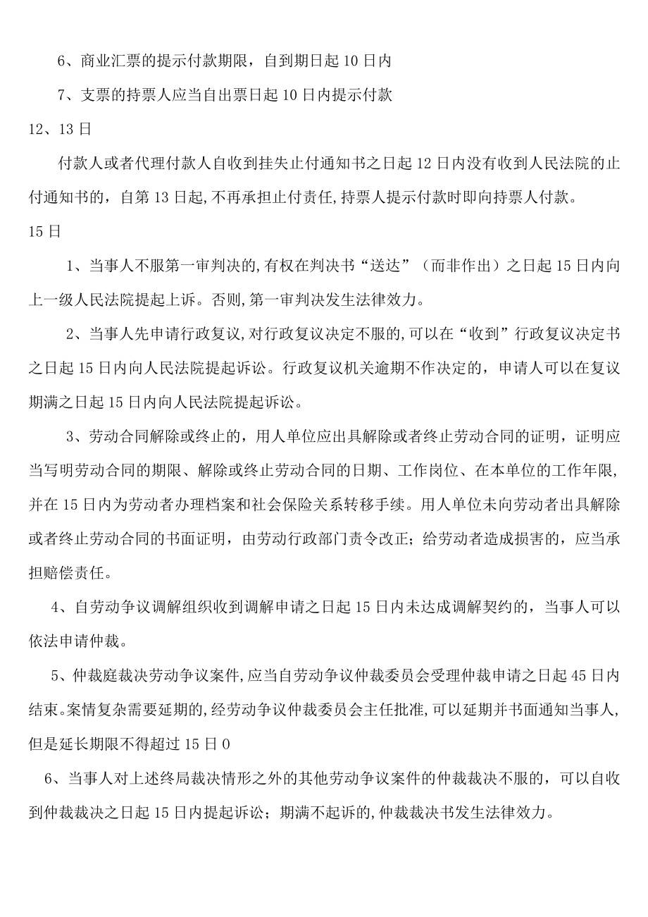 经济法关于时间的归类与总结(doc 10页).docx_第3页