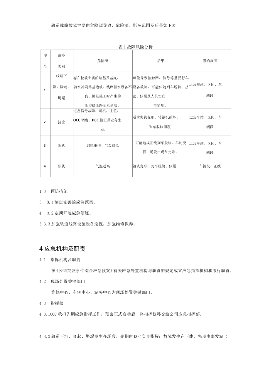 轨道线路故障专项应急预案.docx_第3页