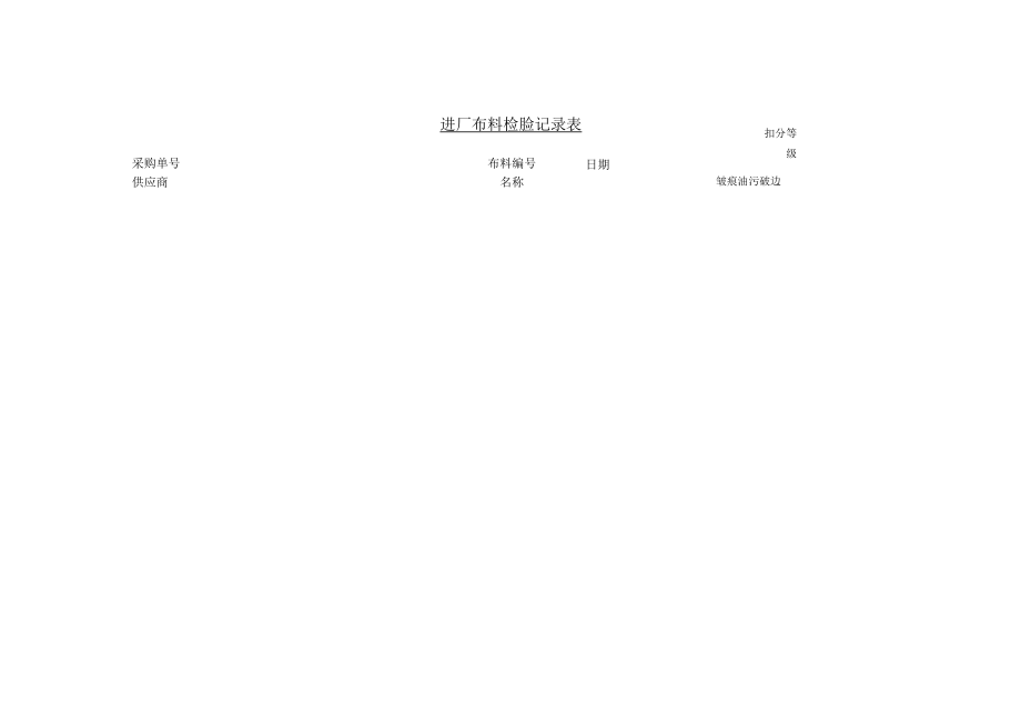 进厂布料检验情况记录表(doc 3页).docx_第1页