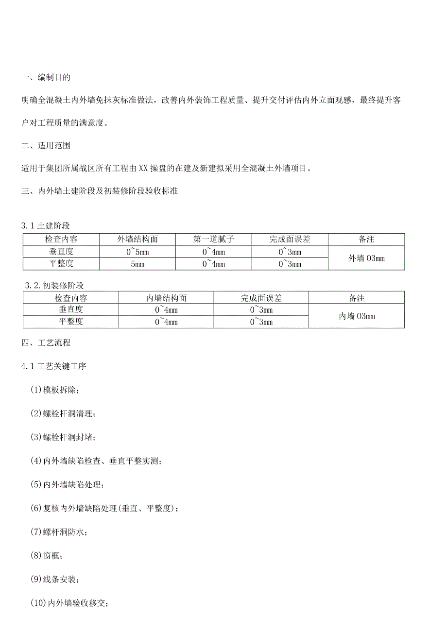 全砼墙体内外墙免抹灰工艺标准.docx_第3页