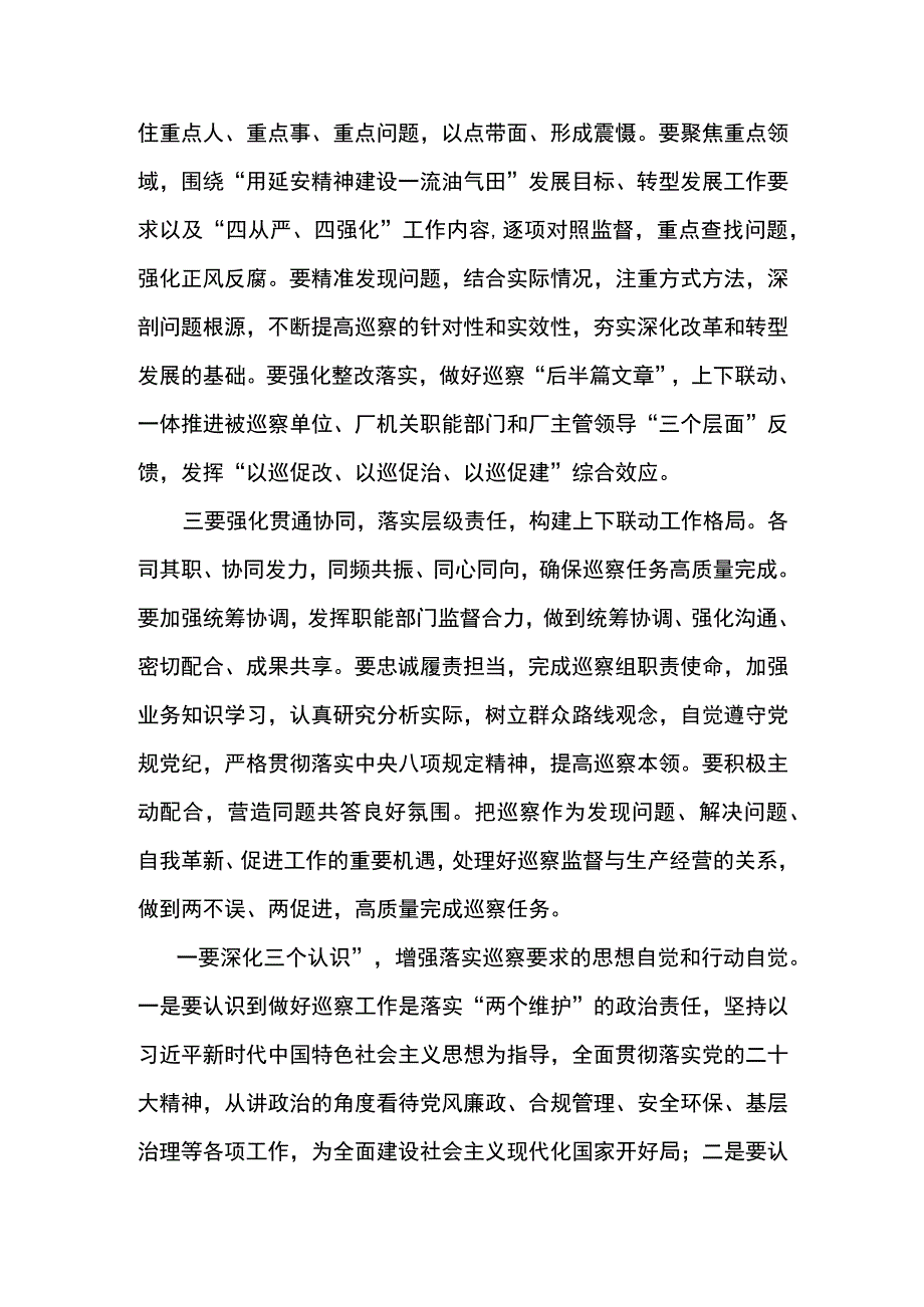 党委书记在公司2023年巡察工作动员部署会议上的讲话.docx_第2页