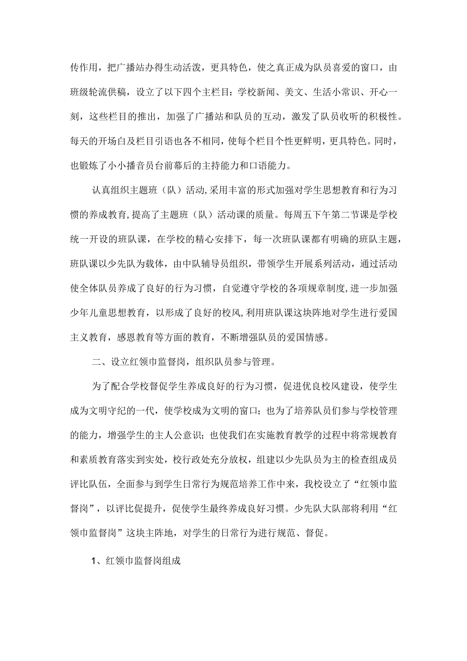 党建引领促发展活动育人促成长彩云小学少先队工作纪实报告.docx_第3页