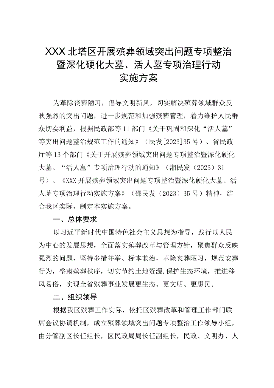 关于开展殡葬领域突出问题专项整治暨深化硬化大墓活人墓专项治理行动的通知810(1)(1)(1).docx_第2页