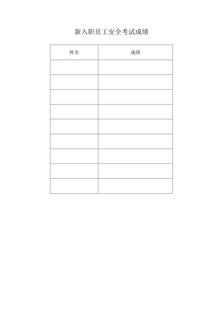 各类安全教育培训表格.docx_第2页