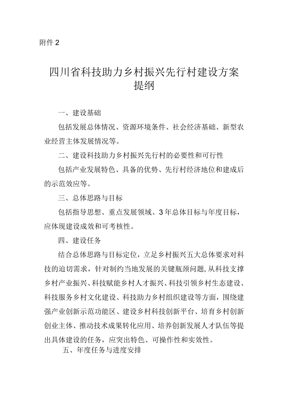 四川省科技助力乡村振兴先行村建设方案.docx_第1页