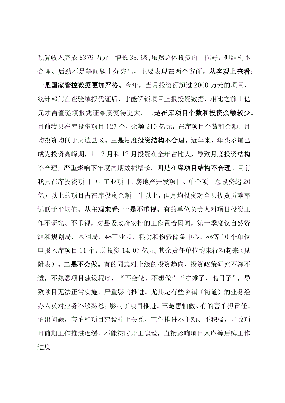 在全县项目投资工作业务培训会上的讲话.docx_第2页