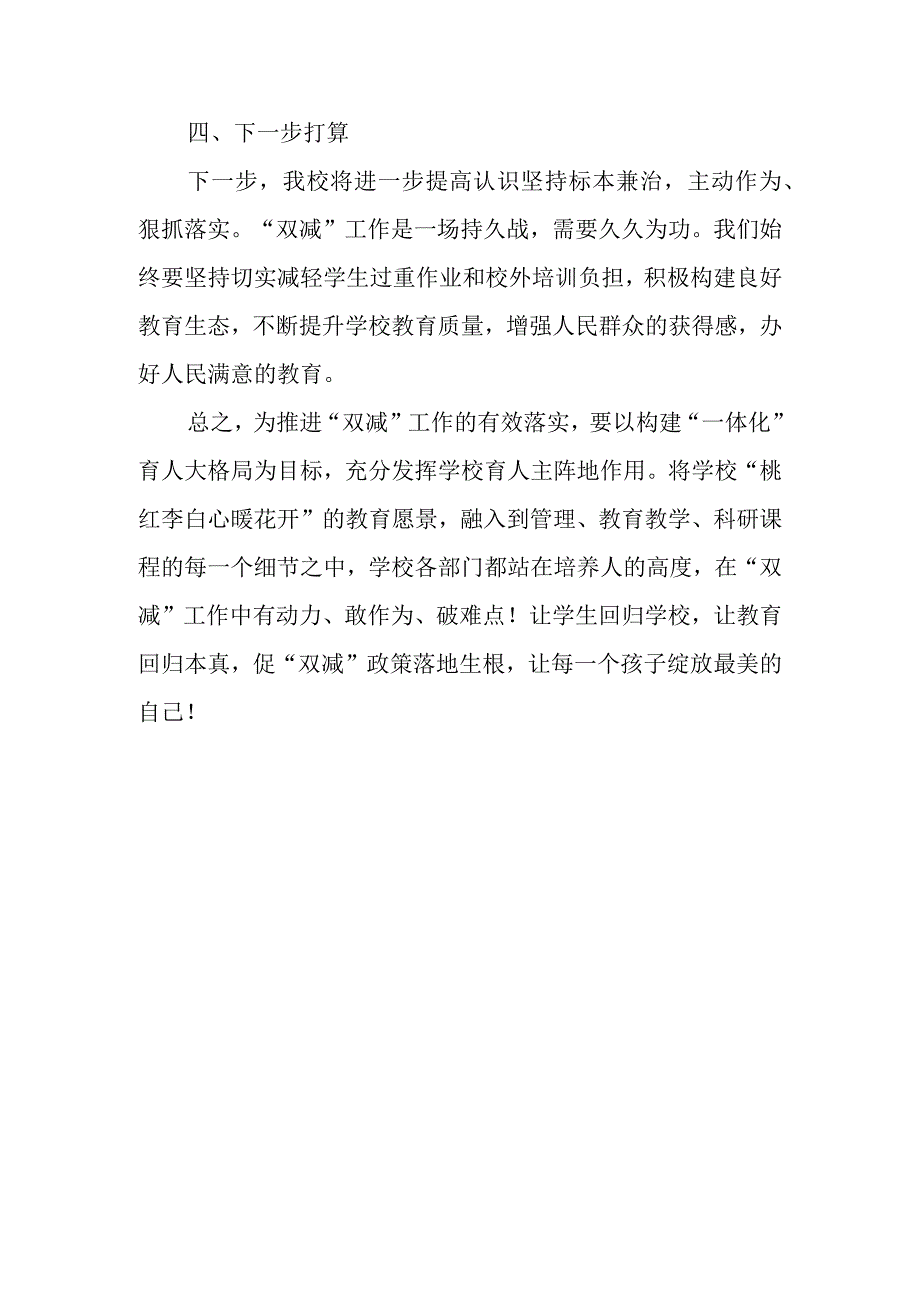 学校落实双减自查工作总结.docx_第3页