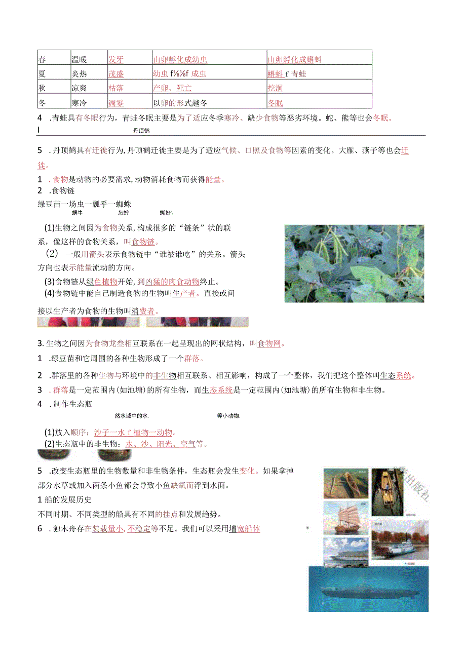 小学五年级下册科学复习资料12页.docx_第3页