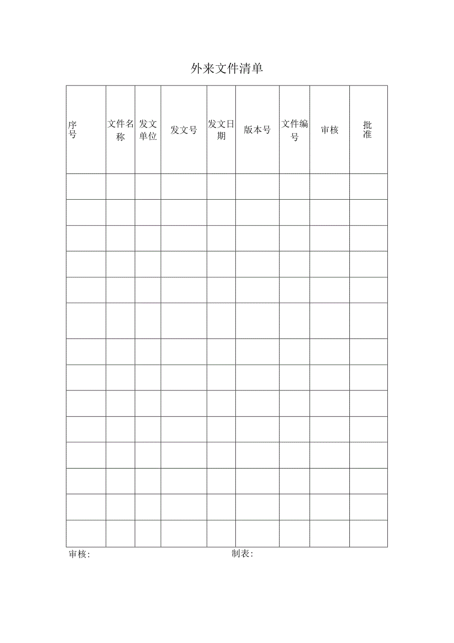 外来文件清单范本.docx_第1页