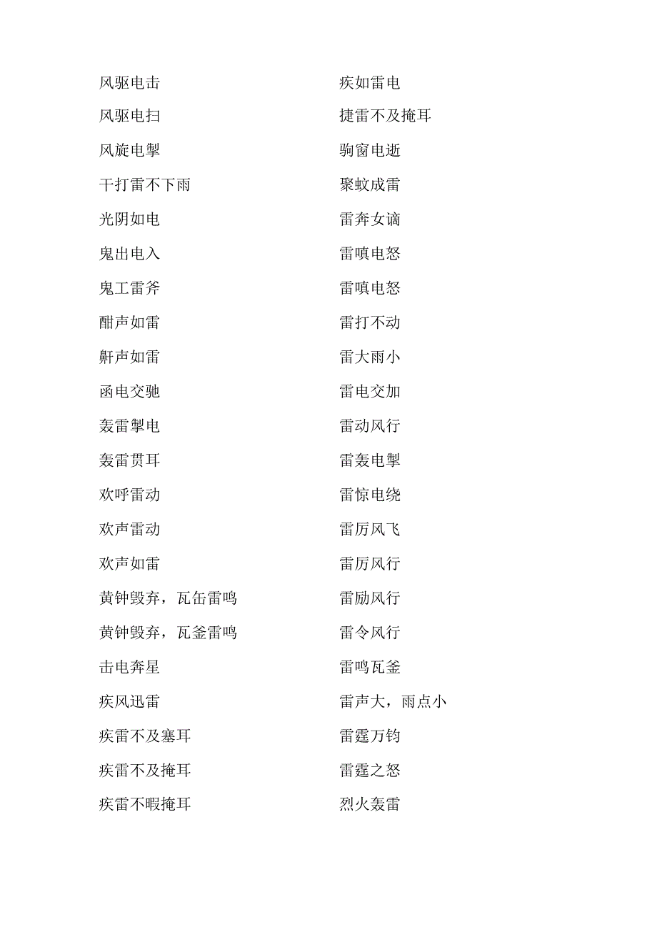含有雷电的成语.docx_第2页