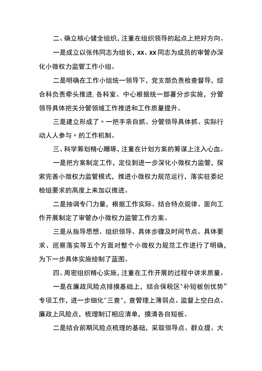 审管办小微权力规范工作总结报告范文.docx_第2页