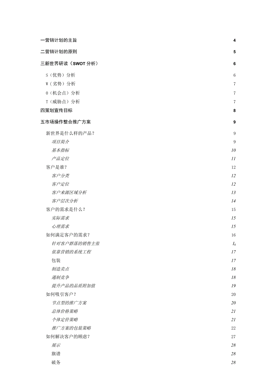 新世界营销策略规划方案分析.docx_第2页